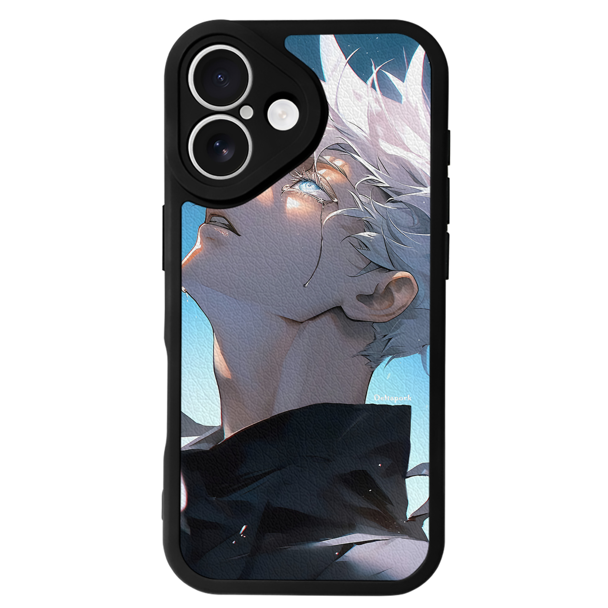 （画像用） 呪術廻戦 Jujutsu Kaisen 【iPhone 16シリーズ対応】シリコンスマホケース（レザー調） 材質：シリコン